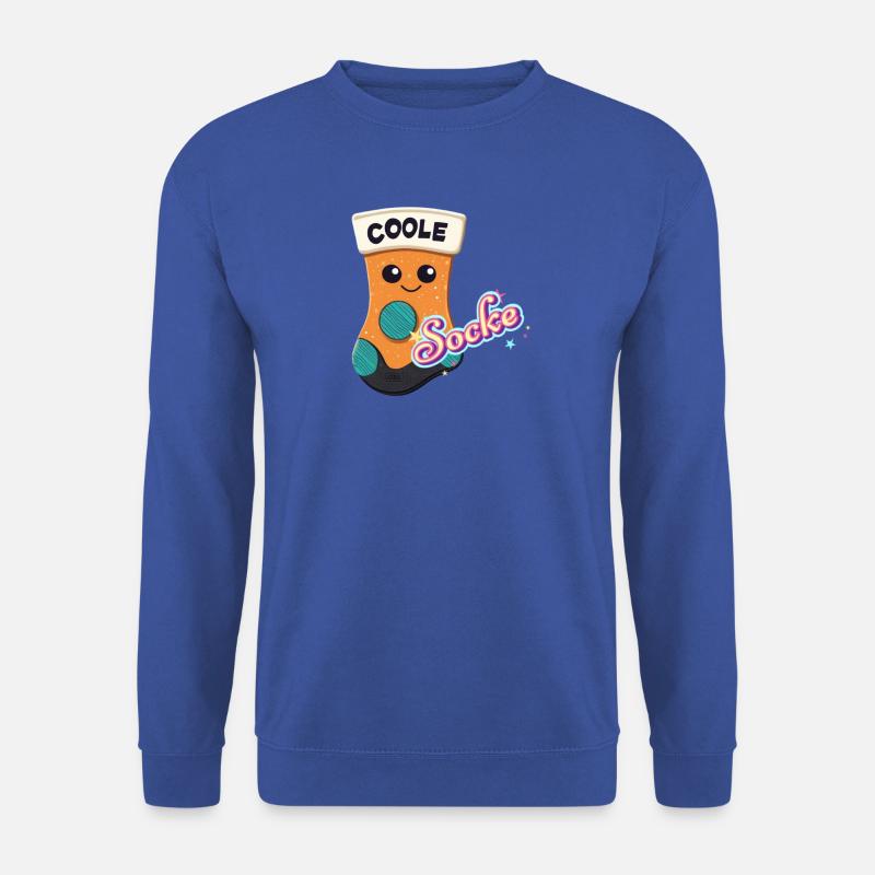Coole Socke - Unisex Pullover - Royalblau