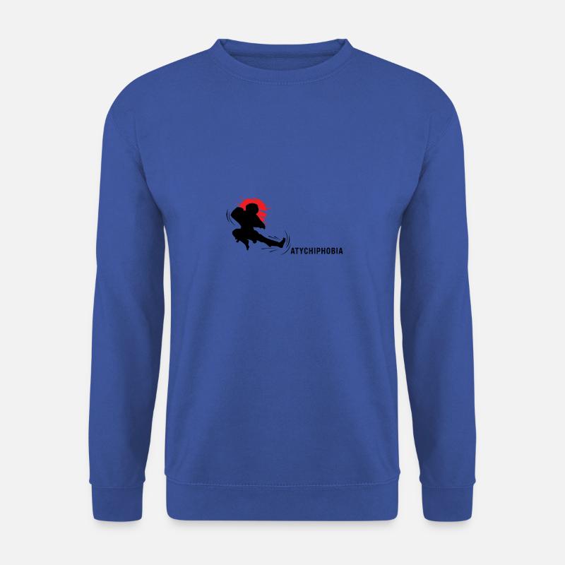 Atychiphobia - kick it - Unisex Sweatshirt - royal blue
