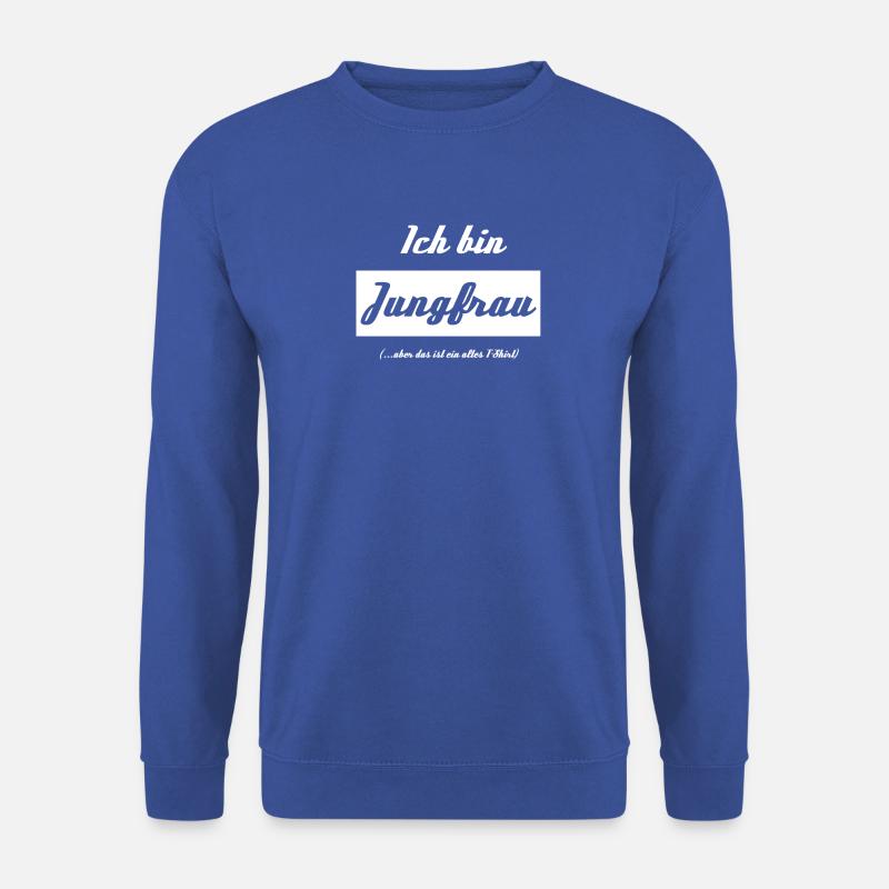 Jungfrau - Unisex Pullover - Royalblau