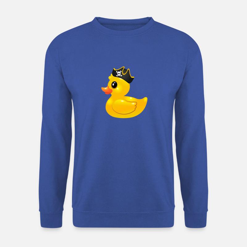 Gummiente Pirat - Rubber duck pirate - Unisex Pullover - Royalblau