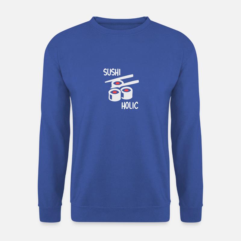 Sushi - Sushi-holic - Unisex Pullover - Royalblau