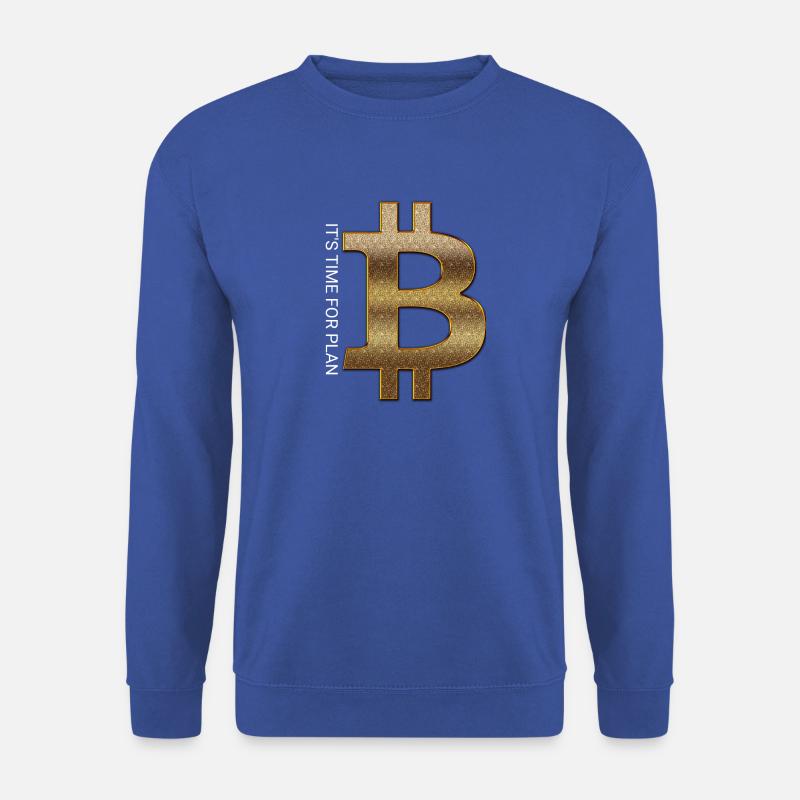 Bitcoin - Unisex Pullover - Royalblau
