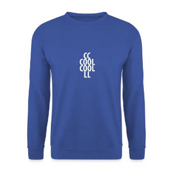 cool - Unisex Pullover - Royalblau - Vorne - Alina (178cm) & Michal (187cm)