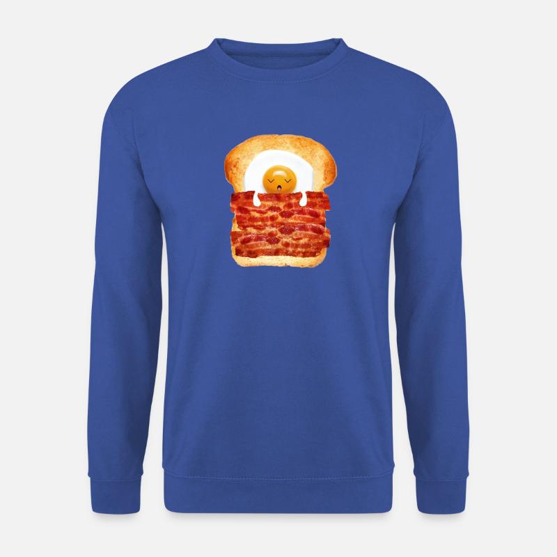 Ei, Speck & Toast - Unisex Pullover - Royalblau