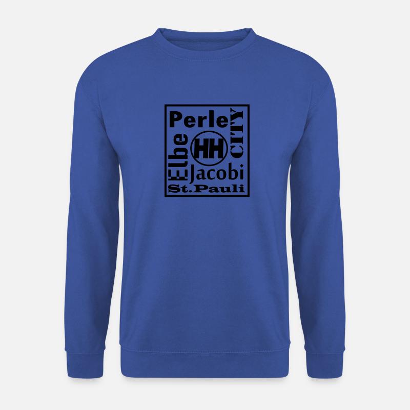 hamburg, coole , sprüche - Unisex Pullover - Royalblau