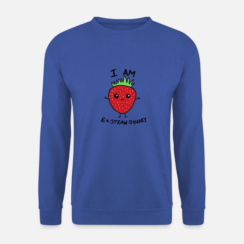 Ich bin Ex-Strohdinäre - Unisex Pullover - Royalblau