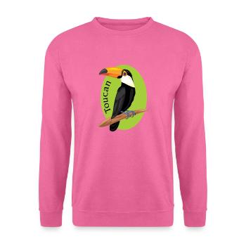 Toucan - Unisex Sweatshirt - pink - Front