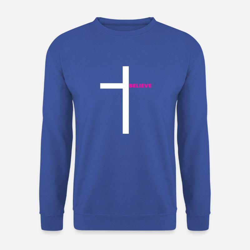 Believe - Unisex Pullover - Royalblau