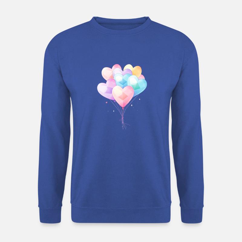 De jolis ballons - Sweat-shirt Unisexe - bleu royal