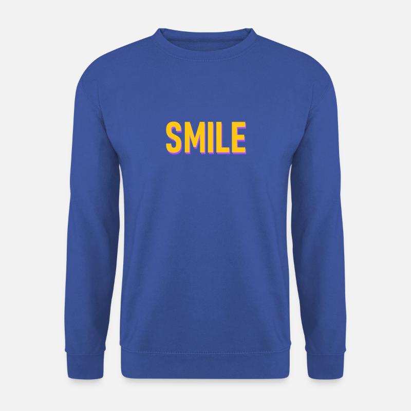 Shirt with text - Unisex Sweatshirt - royal blue