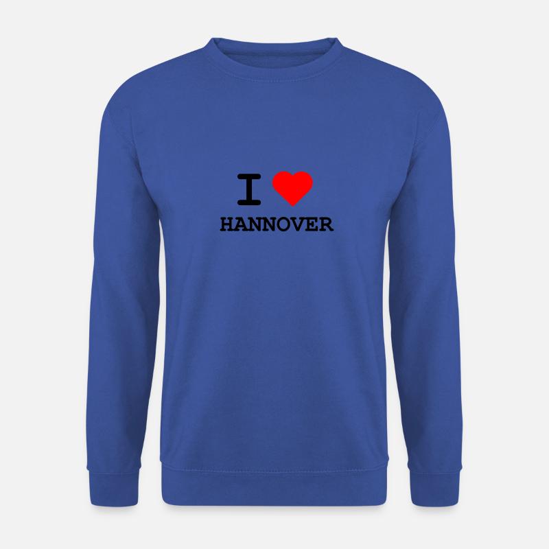 Ich liebe Hannover / I love Hannover - Unisex Pullover - Royalblau