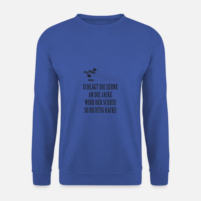 Bogenschießen - Unisex Pullover - Royalblau