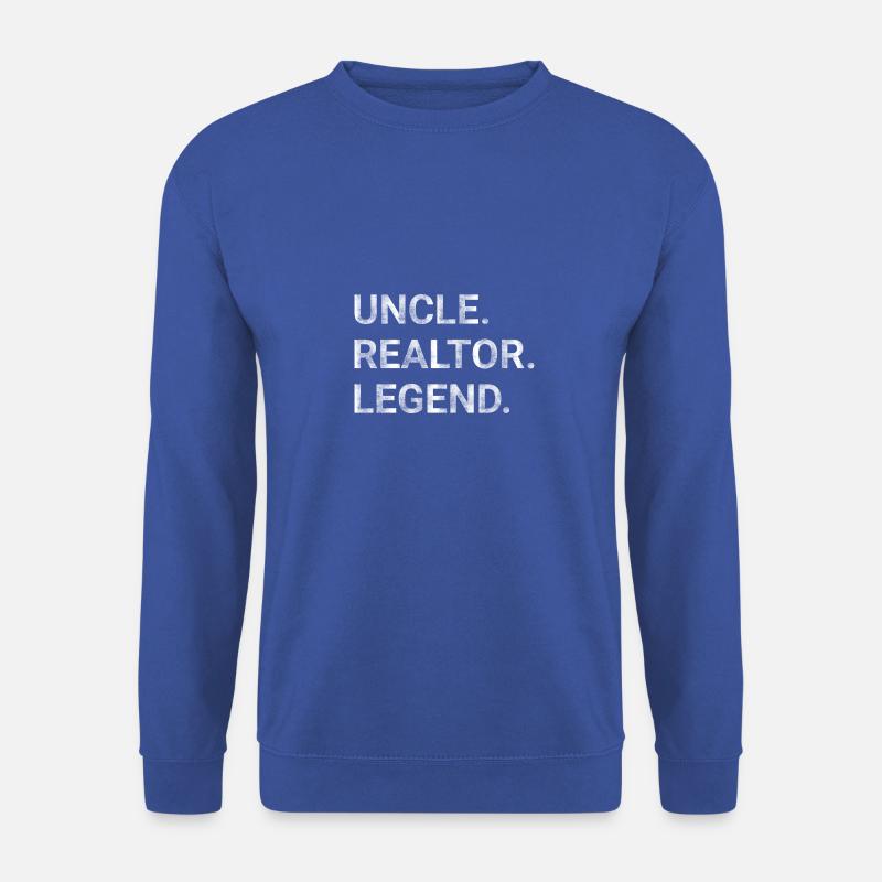 Uncle Realtor Legend - Unisex Sweatshirt - royal blue