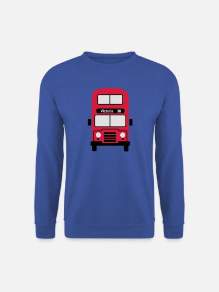 London - Unisex Pullover - Royalblau