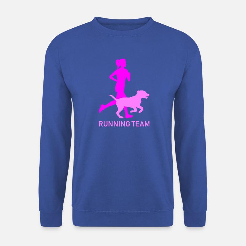Running team - Unisex Pullover - Royalblau