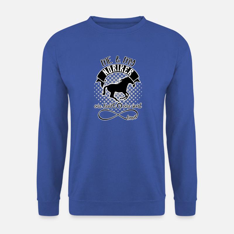 Noriker Pferd - Unisex Pullover - Royalblau