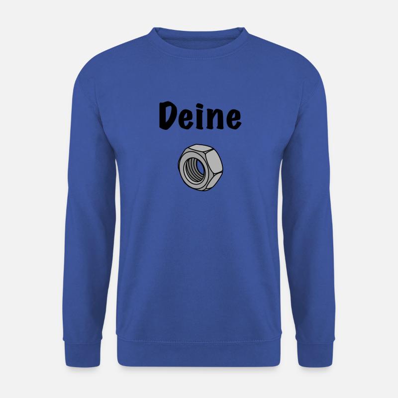 Deine Mutter - Unisex Pullover - Royalblau
