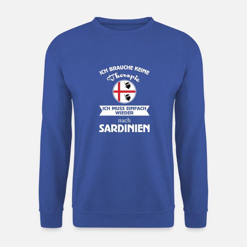 KeineTherapie - Sardinien - Unisex Pullover - Royalblau