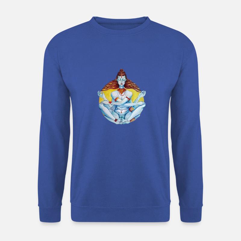 Female Shiva - Unisex Pullover - Royalblau
