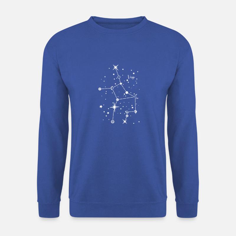 Jungfrau / Virgo Sternzeichen, Nachthimmel, Planet - Unisex Pullover - Royalblau
