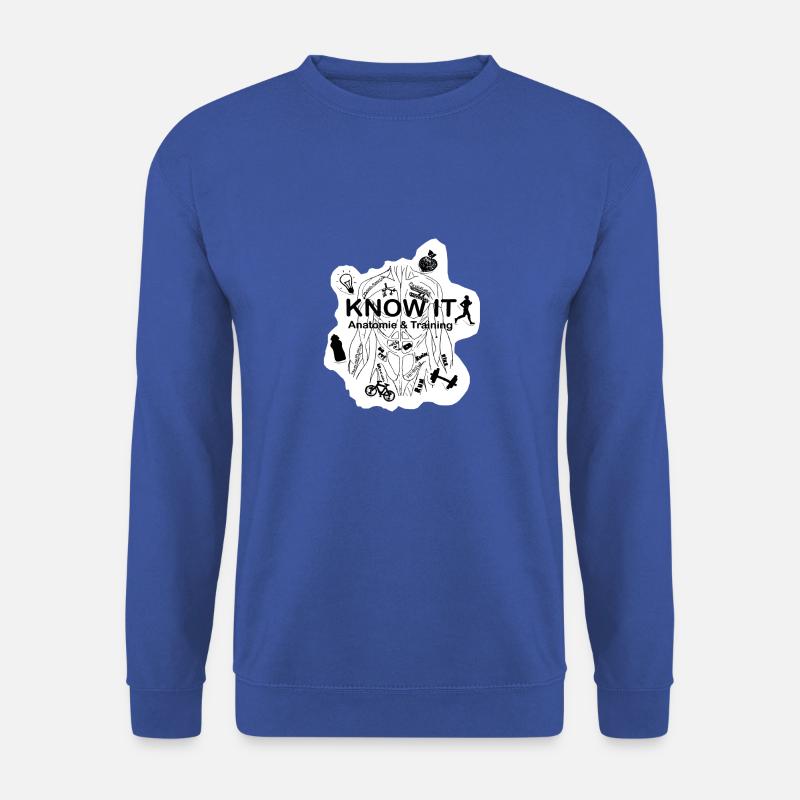 Know it all in - Unisex Pullover - Royalblau