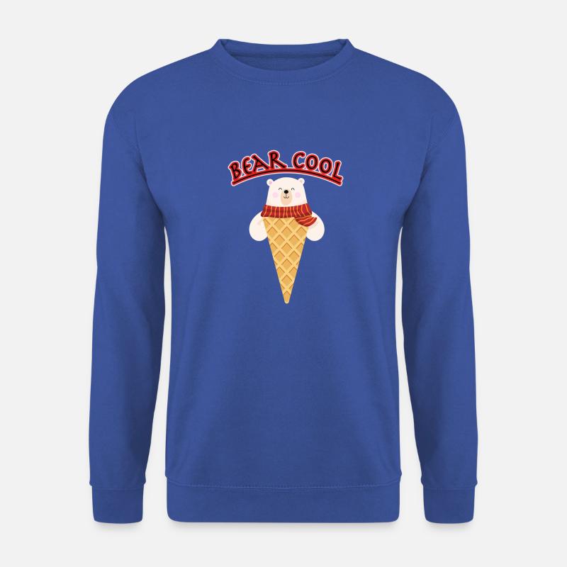 Bear Cool - Unisex Pullover - Royalblau