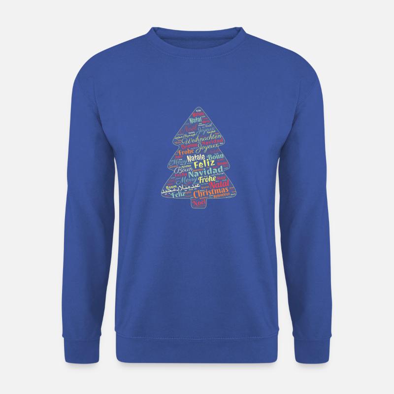 Weihnachtsbaum - Unisex Pullover - Royalblau