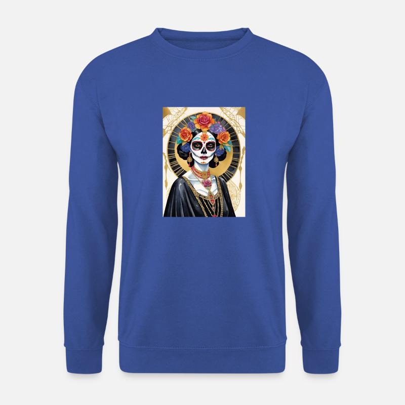 LA CATRINA DELUXE - Unisex Pullover - Royalblau
