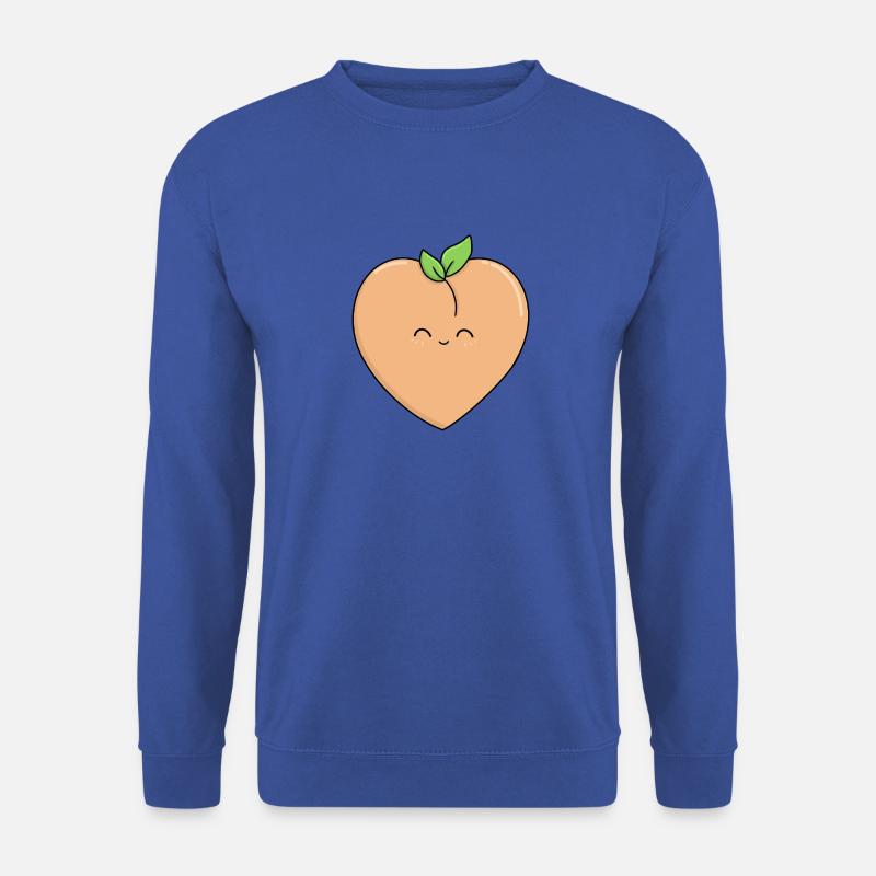 Liebe Pfirsiche - Unisex Pullover - Royalblau