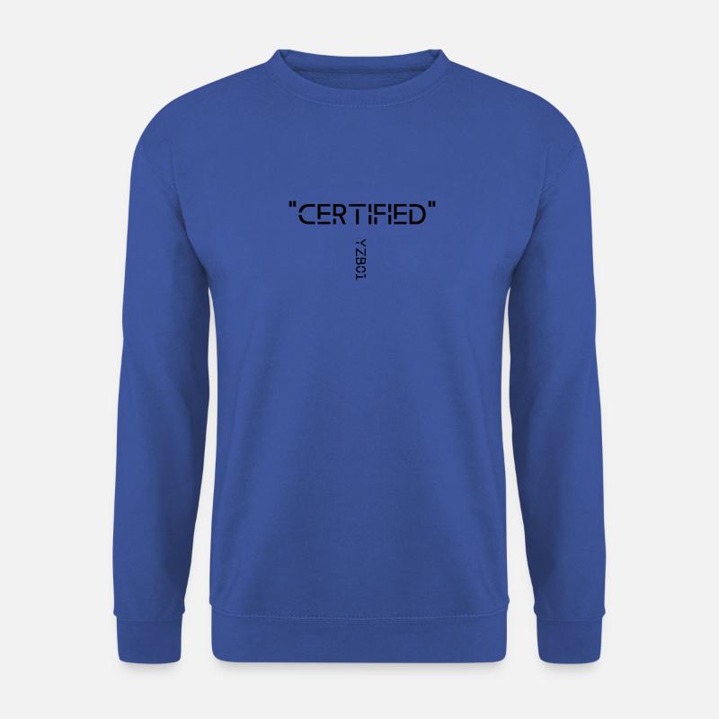 Certified "YZB01" - Unisex Pullover - Royalblau