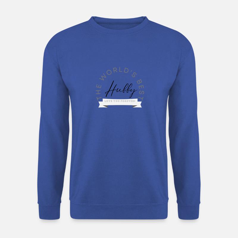 The World's best Hubby - Unisex Pullover - Royalblau
