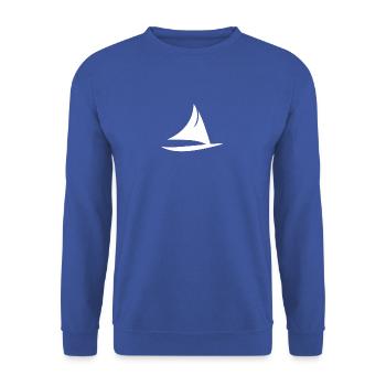 PAC ISLA Icon - Unisex Sweatshirt - royal blue - Front - Alina (178cm) & Michal (187cm)