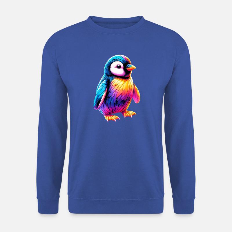 Pinguin - Unisex Pullover - Royalblau