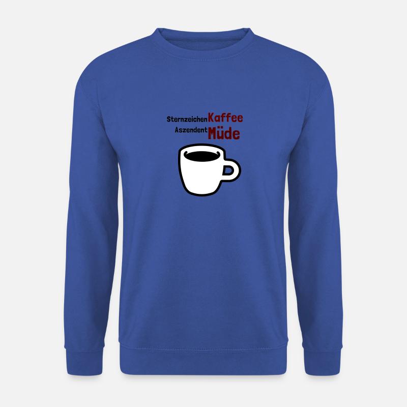 Coffee Statement Logo - Unisex Sweatshirt - royal blue