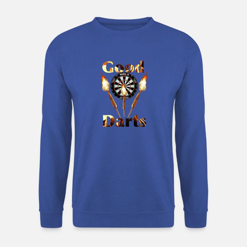 Good Darts - Unisex Pullover - Royalblau