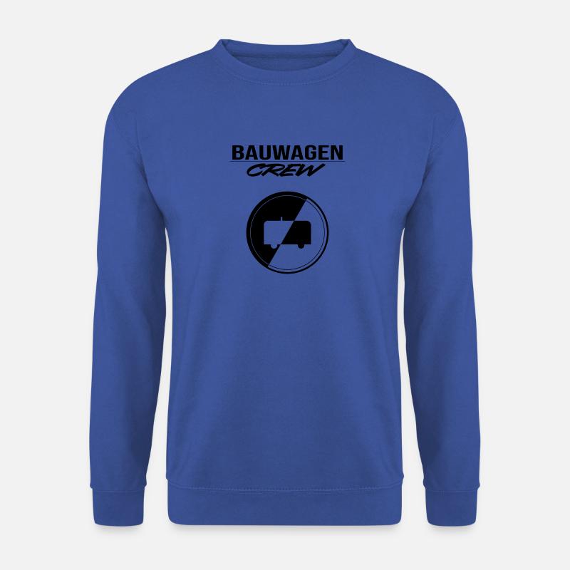 BauwagenV7 6 O - Unisex Pullover - Royalblau
