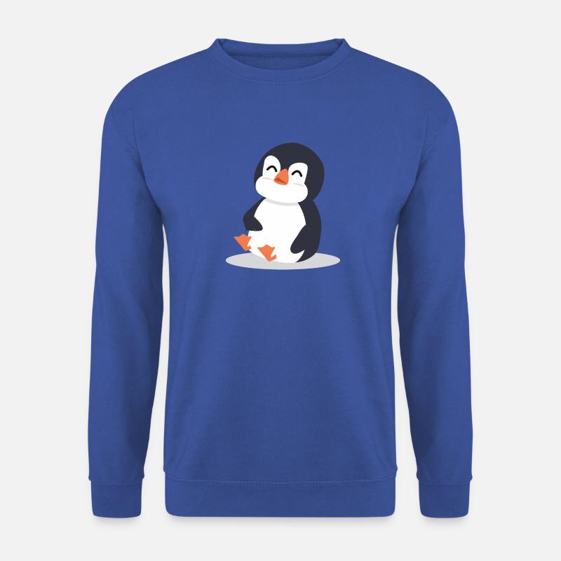 Pinguin - Unisex Pullover - Royalblau