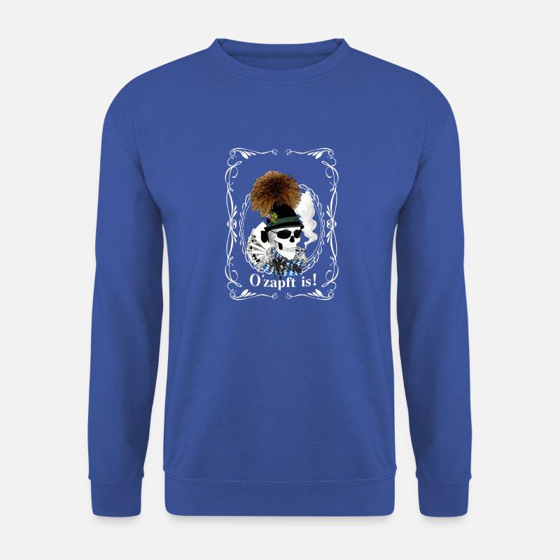Bayern skull - Unisex Pullover - Royalblau
