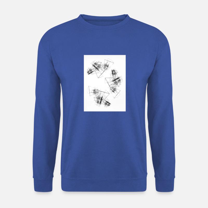 Abstract cubes - Unisex Sweatshirt - royal blue