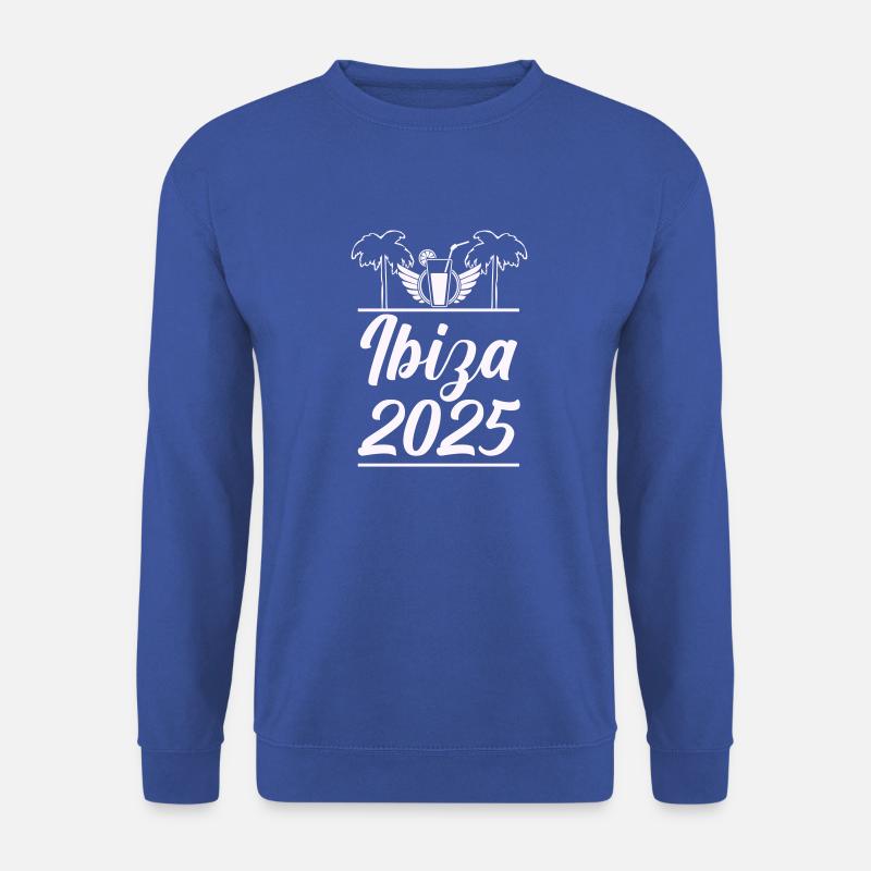 Ibiza 2025 - Unisex Pullover - Royalblau
