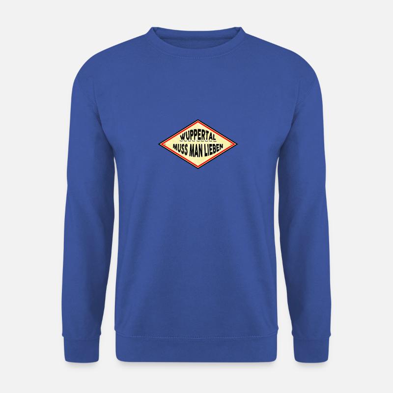 wuppertal - Unisex Pullover - Royalblau