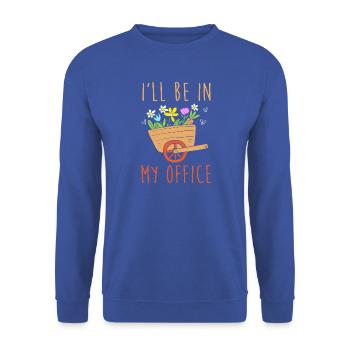 Botaniker - Unisex Pullover - Royalblau - Vorne - Alina (178cm) & Michal (187cm)