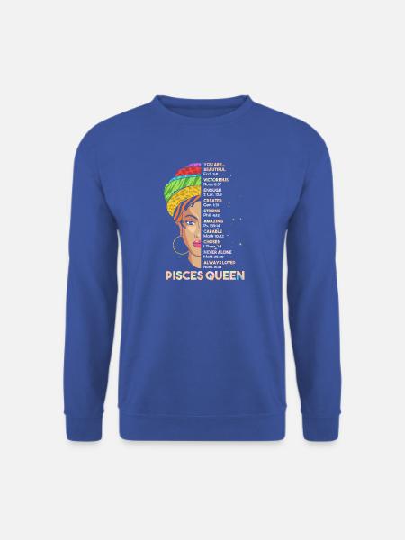 Sternzeichen Fische - Unisex Pullover - Royalblau