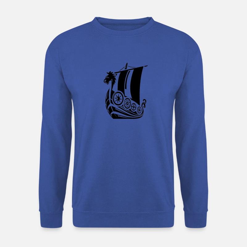 Wikinger Schiff - Unisex Pullover - Royalblau