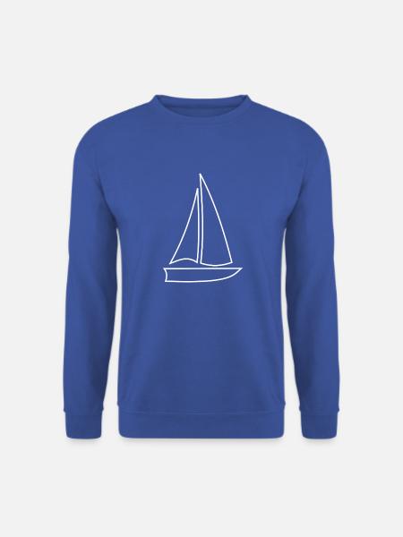 Sailing ship, Sailboat, Sailing - Unisex Sweatshirt - royal blue