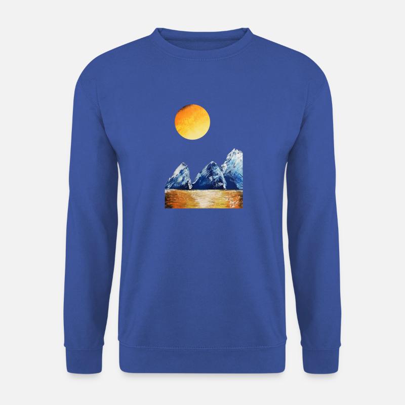 Sonnenaufgang - Unisex Pullover - Royalblau