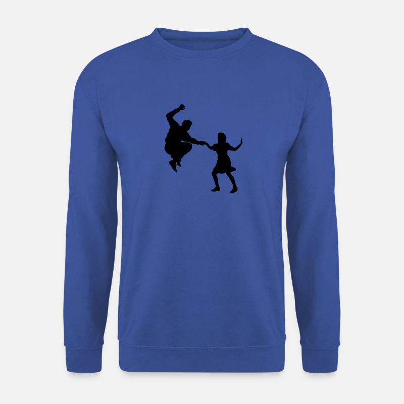 jitterbugjump - Unisex Pullover - Royalblau