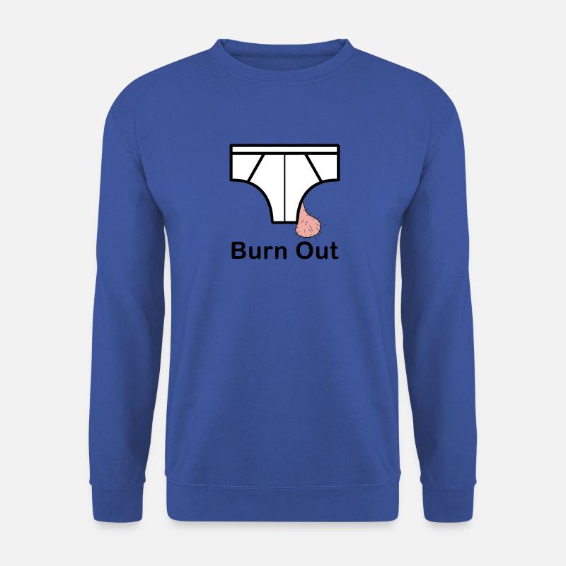 Burn (e) Out - Unisex Sweatshirt - royal blue