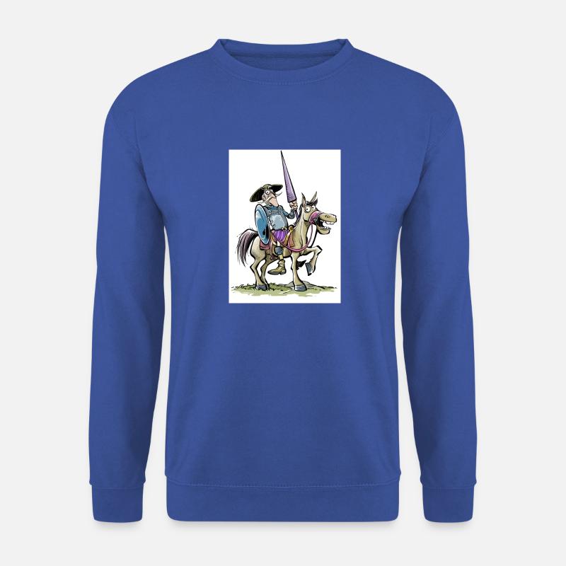 Don Quijote - Unisex Pullover - Royalblau