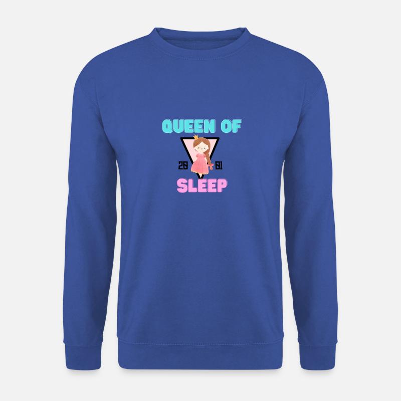 Queen of Sleep - Unisex Pullover - Royalblau